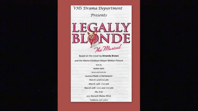 VHS Performing Arts Center - "Legally Blonde" The Musical On Vimeo