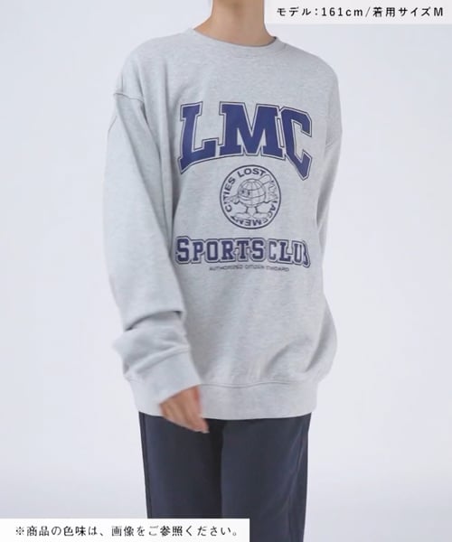 UNISEX】LMC／カレッジプルオーバー 2190486-