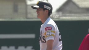 【ファーム】さすが世界の周東!! ホークス・周東佑京 俊足活かしチャンスを広げる!!  2023年3月28日 福岡ソフトバンクホークス 対 広島東洋カープ