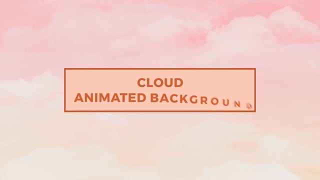 Cloud Animated Background