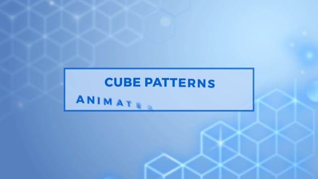 Cube Animated Background
