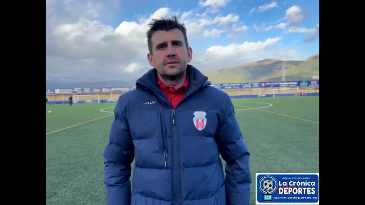 MARCOS PIEDRAFITA (Entrenador Sabiñánigo) AD Sabiñánigo 1-0 CD Altorricón / Jornada 14 / Regional Preferente Gr 1 / Fuente: CD Altorricón