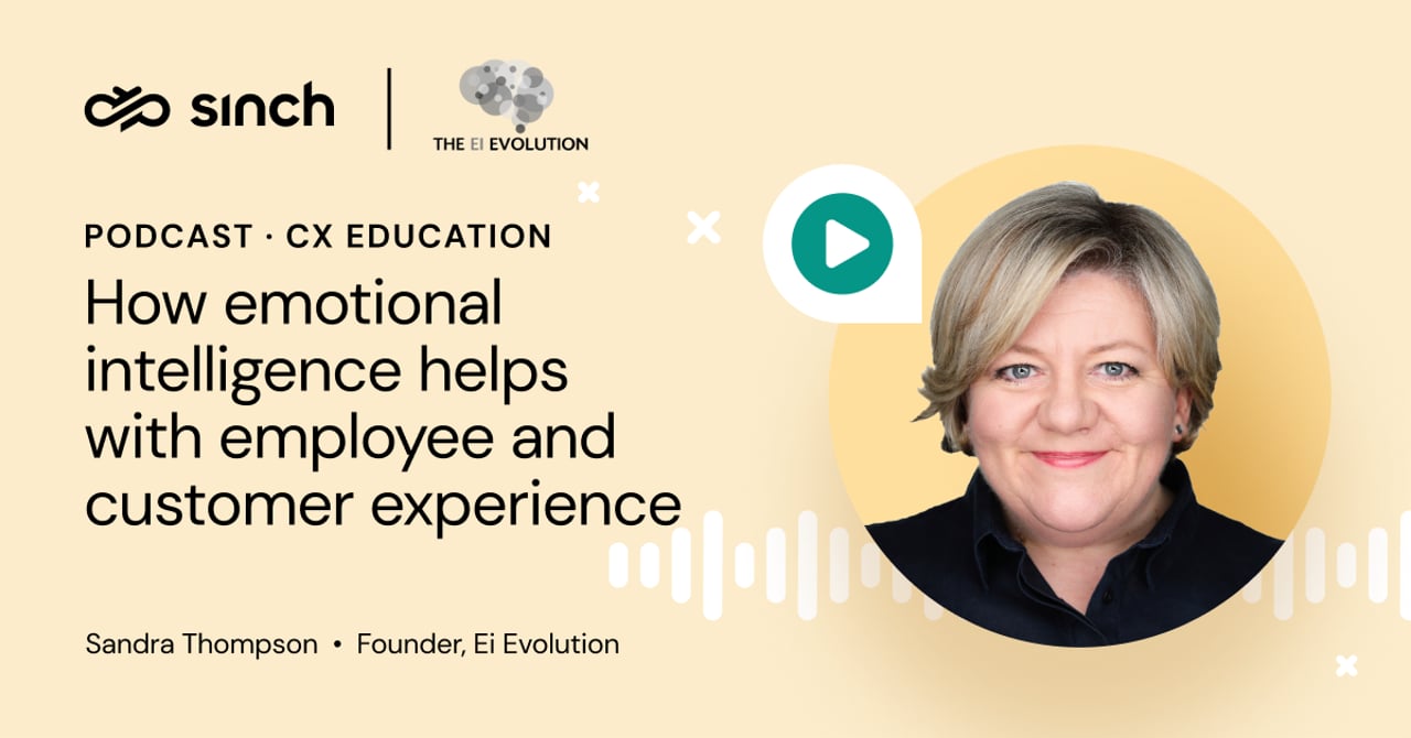 How emotional intelligence helps with employee and customer experience with Sandra Thompson from Ei Evolution