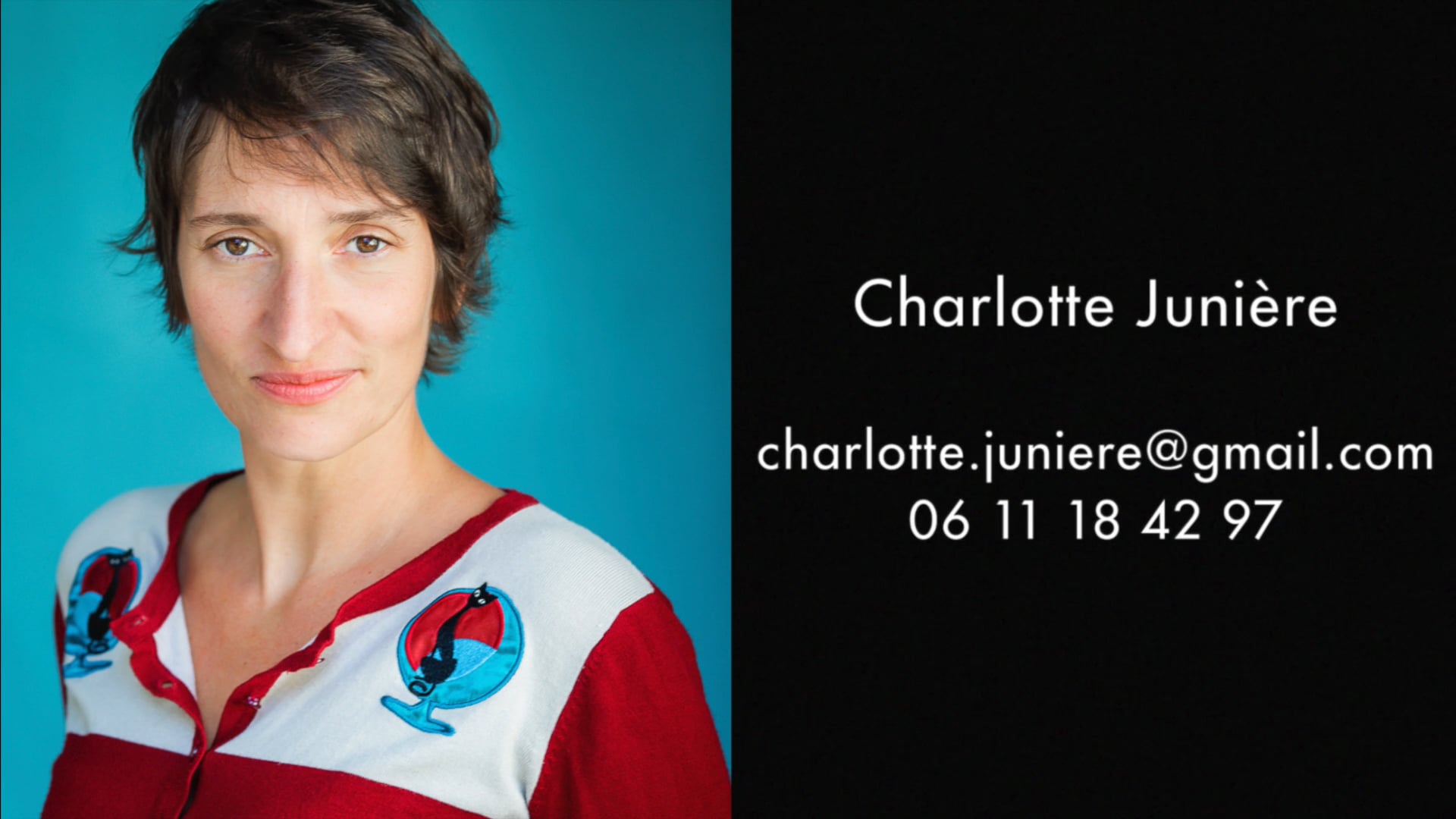 Vidéo DEMO DOUBLAGE - Charlotte Junière 2022