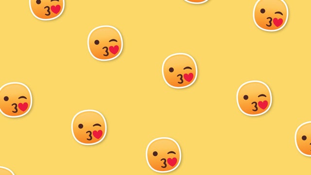 emoji faces background