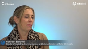 Salford University, the most unexpected benefit from SafeZone