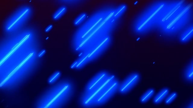 Rounded Neon Red and Blue lines Background Looped Animation