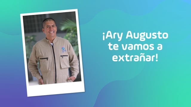 ¡Ary Augusto te vamos a extrañar!