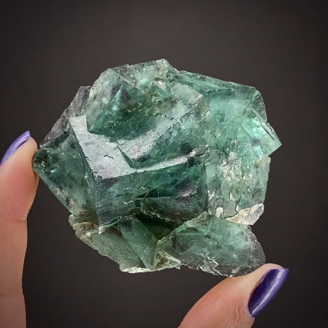 Fluorite - V23-15 - Dice Pocket - Namibia Mineral Specimen