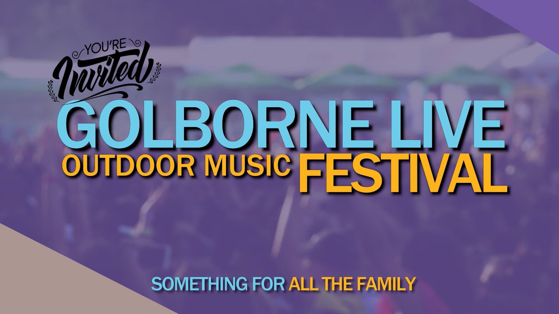 GOLBORNE LIVE TRAILER ©MOSSYMEDIA