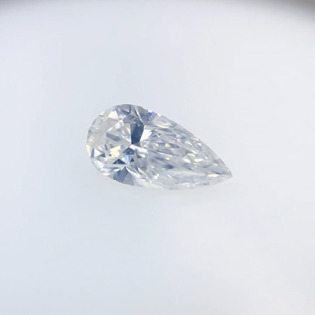 Dカラー SI2 ペアシェイプ 0.43ct/RT2001/PS/GIA