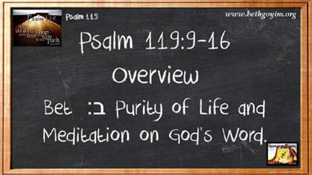 BGMCTV CITY GATE MESSIANIC BIBLE STUDY PSALM 119 P010.wmv