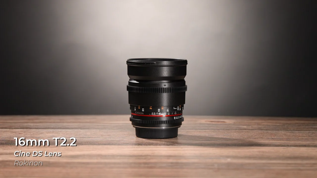 Rokinon 16???16?mm f / 2.6???22?Prime固定t2.6フルフレームCine Wide Angle Lens for Nikon、ブラック(ffds16?m-n) n5ksbvb 16mm T2.6 Full Frame Super Wide Angle Cine DS - Rokinon