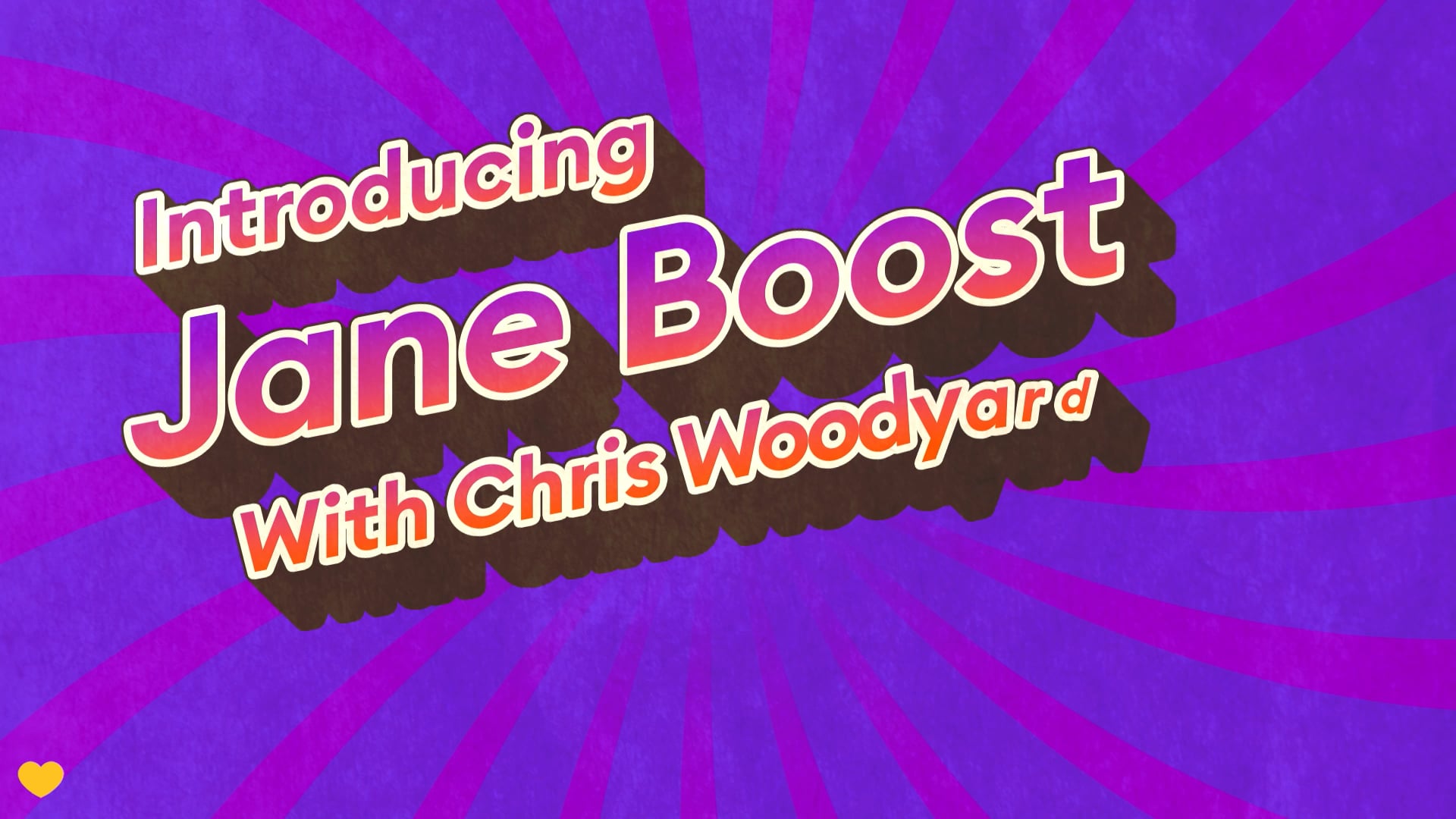 Jane Boost on Vimeo