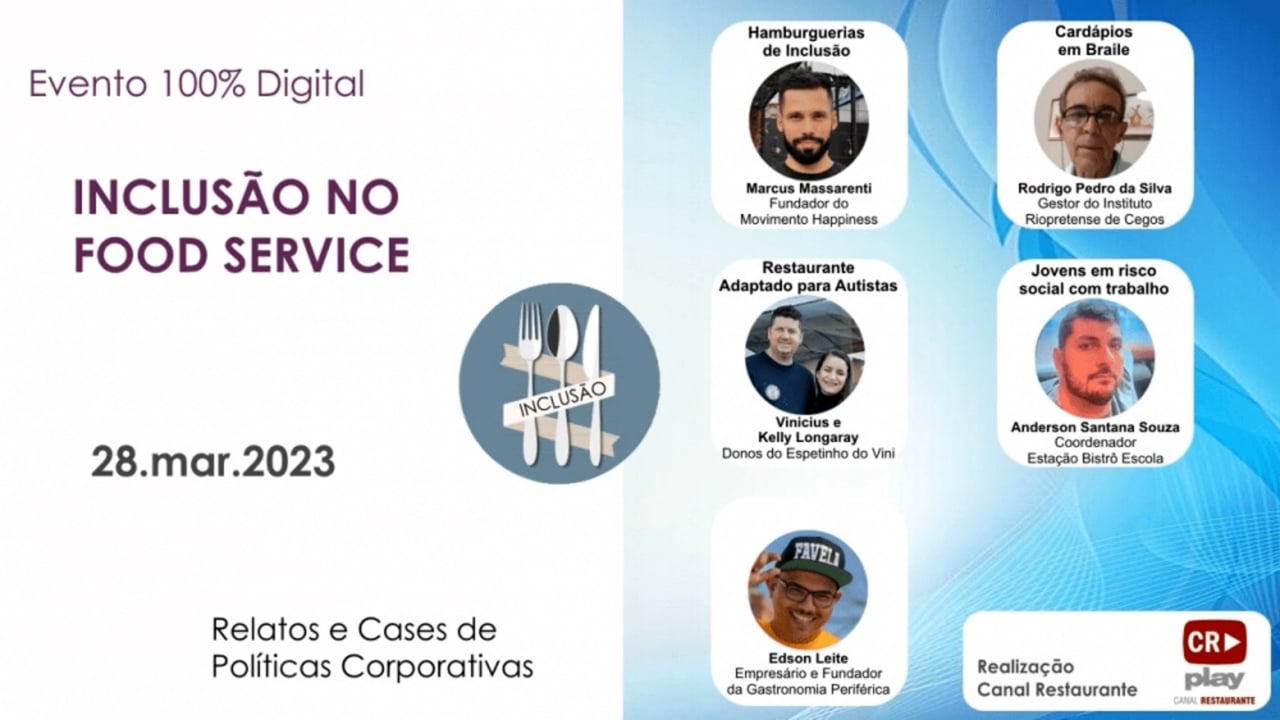 Evento Incluso no Food Service - Relatos e Cases