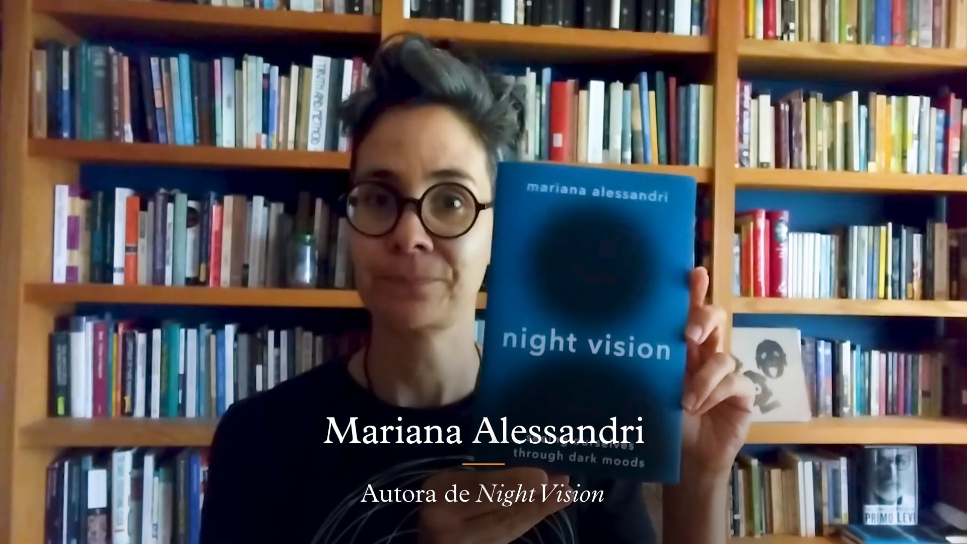 Mariana Alessandri, author of Night Vision: Seeing Ourselves through Dark  Moods (Spanish)