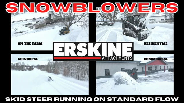Hydraulic Snowblower SB300 Series - Erskine Attachments