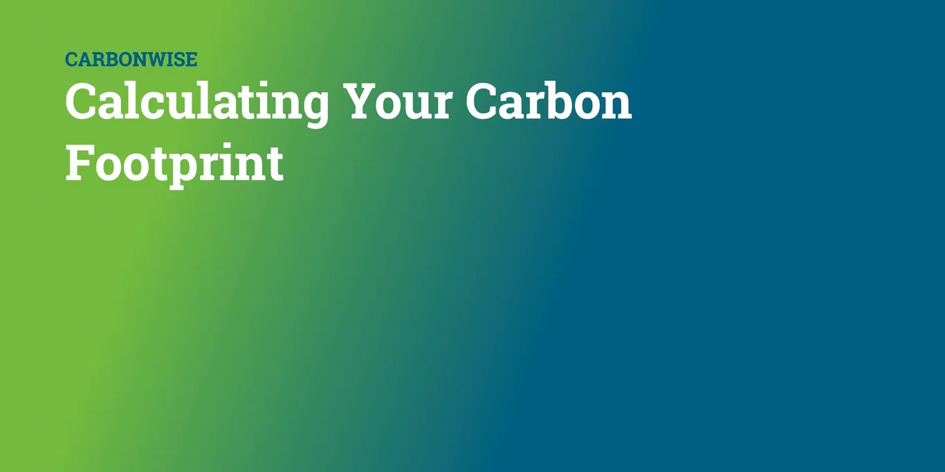 Calculating Your Carbon Footprint on Vimeo