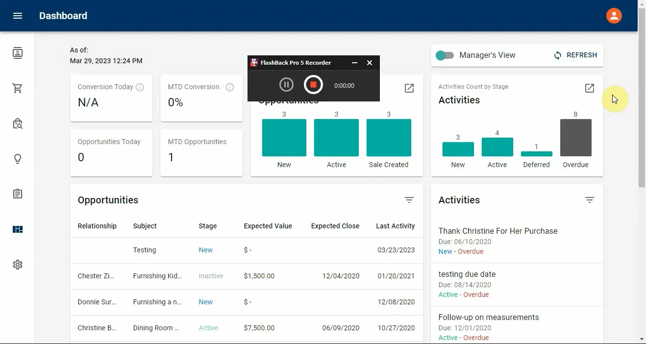Dashboard Recording on Vimeo