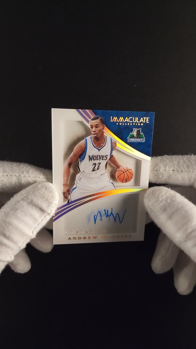 2022年春夏 andrew wiggins immaculate auto 3/5 - 通販