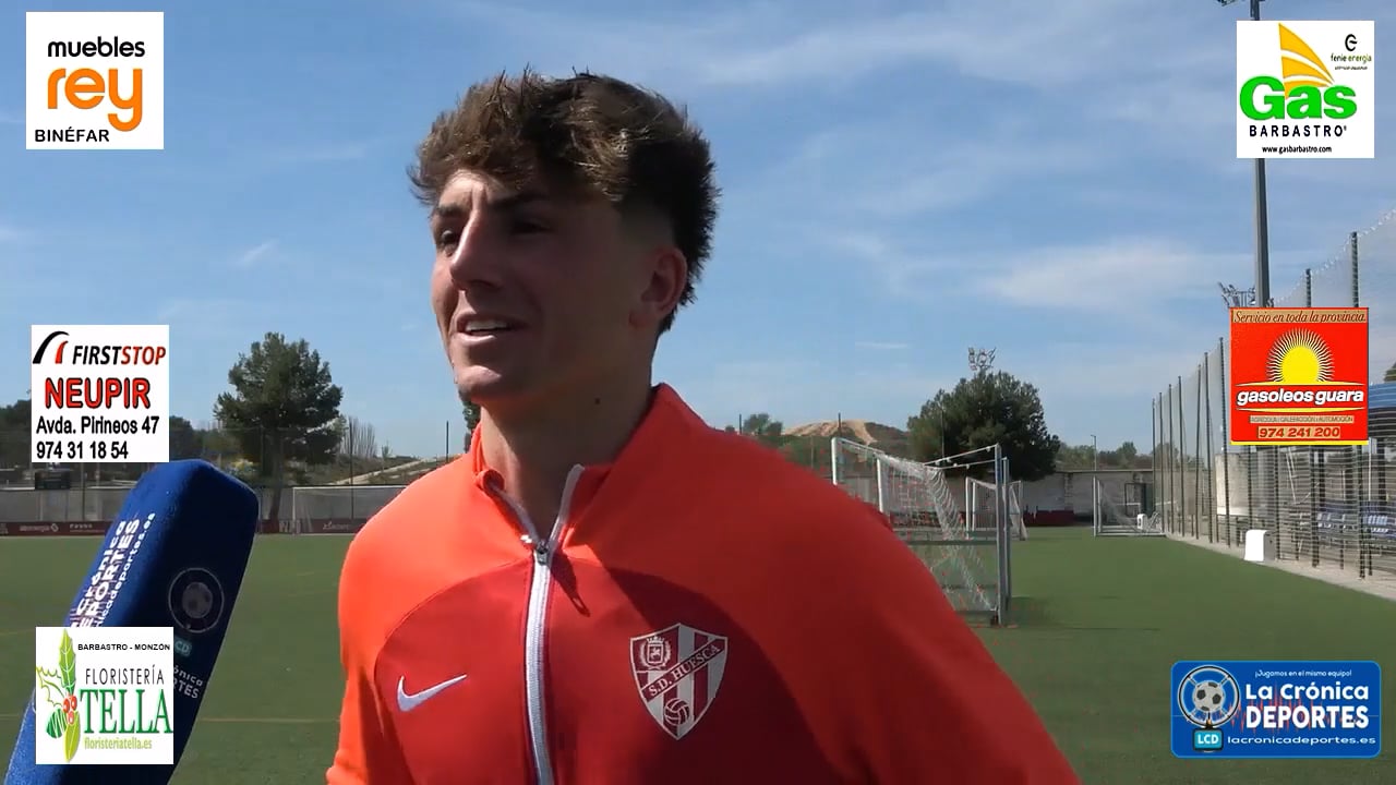MANU RICO (Jugador Huesca B) SD Huesca B 2-2 CD Ejea / Jornada 26 / 3ª División