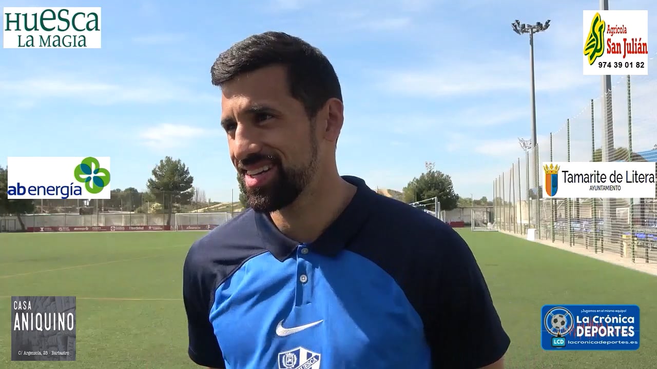 SEBAS MARTÍNEZ (Entrenador Huesca B) SD Huesca B 2-2 CD Ejea / Jornada 26 / 3ª División