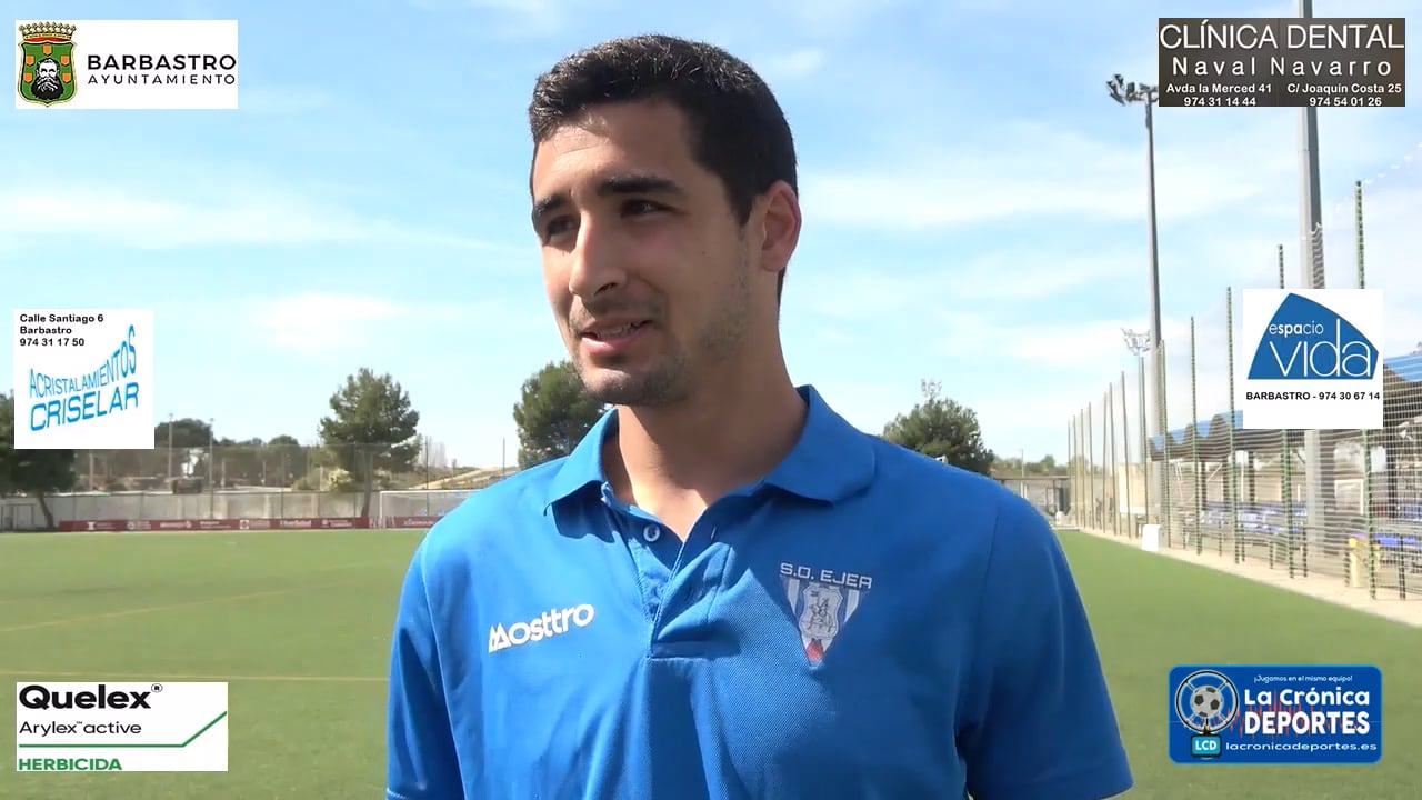 ALBERTO DE SUS (Jugador Ejea) SD Huesca B 2-2 CD Ejea / Jornada 26 / 3ª División