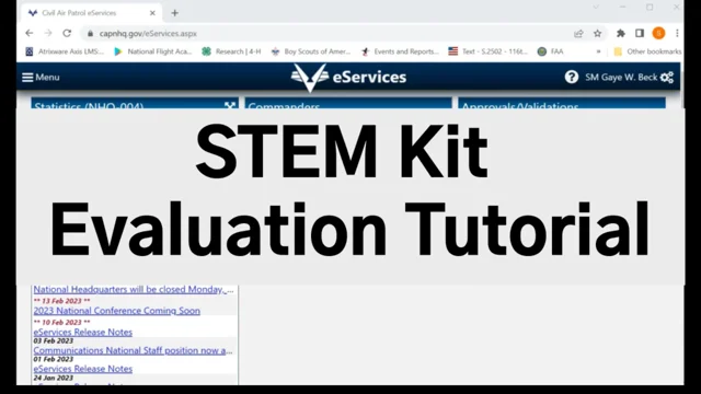 Robotics Workshop STEM Kit  Civil Air Patrol National Headquarters