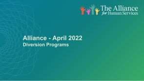 Alliance April 2022 - Diversion Programs