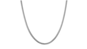 3mm Sterling Silver Snake-Chain Necklace