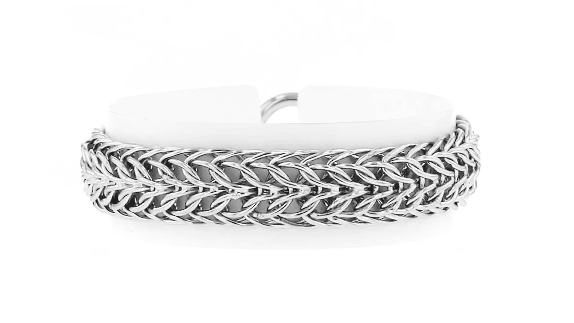 Sterling Silver Sedusa-Link Bracelet on Vimeo