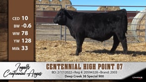 Lot #7 - CENTENNIAL HIGH POINT 07