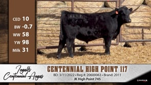 Lot #117 - CENTENNIAL HIGH POINT 117