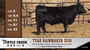 Lot #2036 - TCAR RAINMAKER 2036