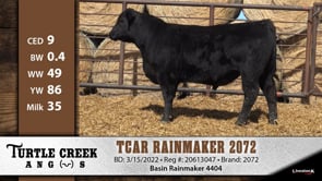Lot #2072 - TCAR RAINMAKER 2072