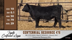 Lot #478 - CENTENNIAL RESOURCE 478