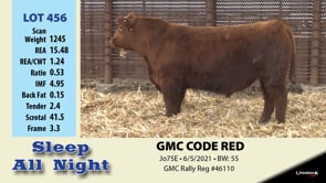 Lot #456 - GMC CODE RED