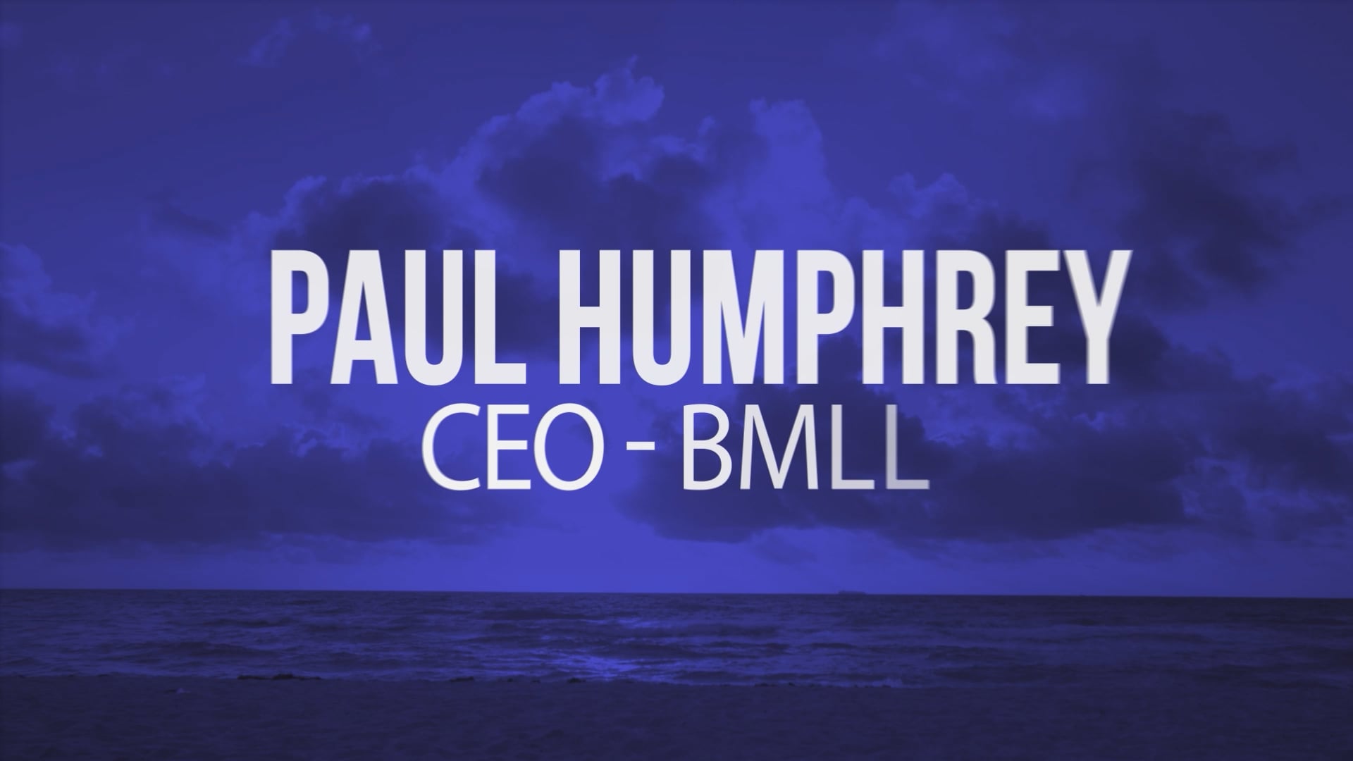 BMLL's Paul Humphrey discusses the firm's new partnerships and Level 3