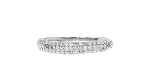 50 ct. t.w. Pave Diamond Ring in 14kt White Gold
