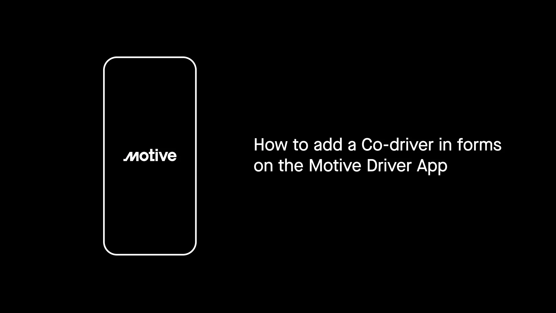 how-to-add-a-co-driver-in-forms-on-the-motive-driver-app-on-vimeo