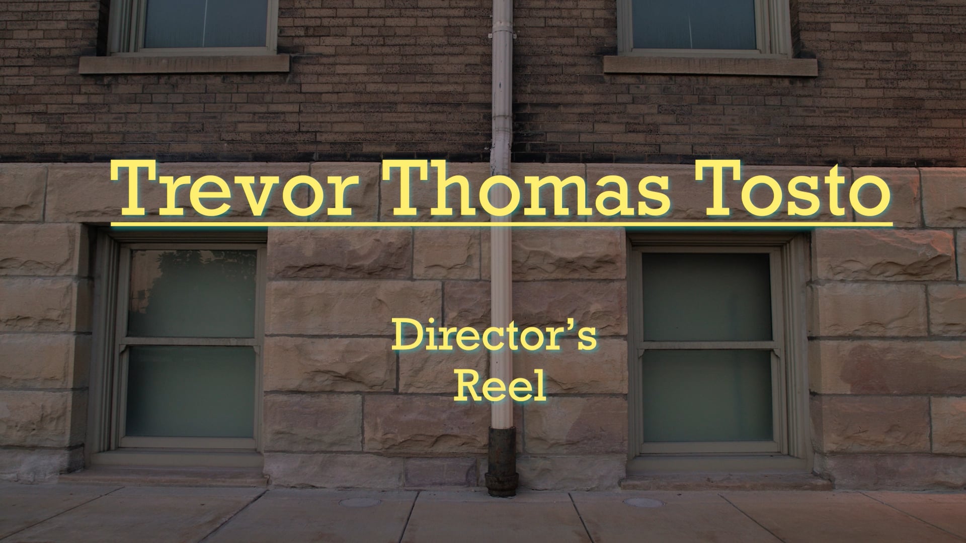 TTT- Director's Reel
