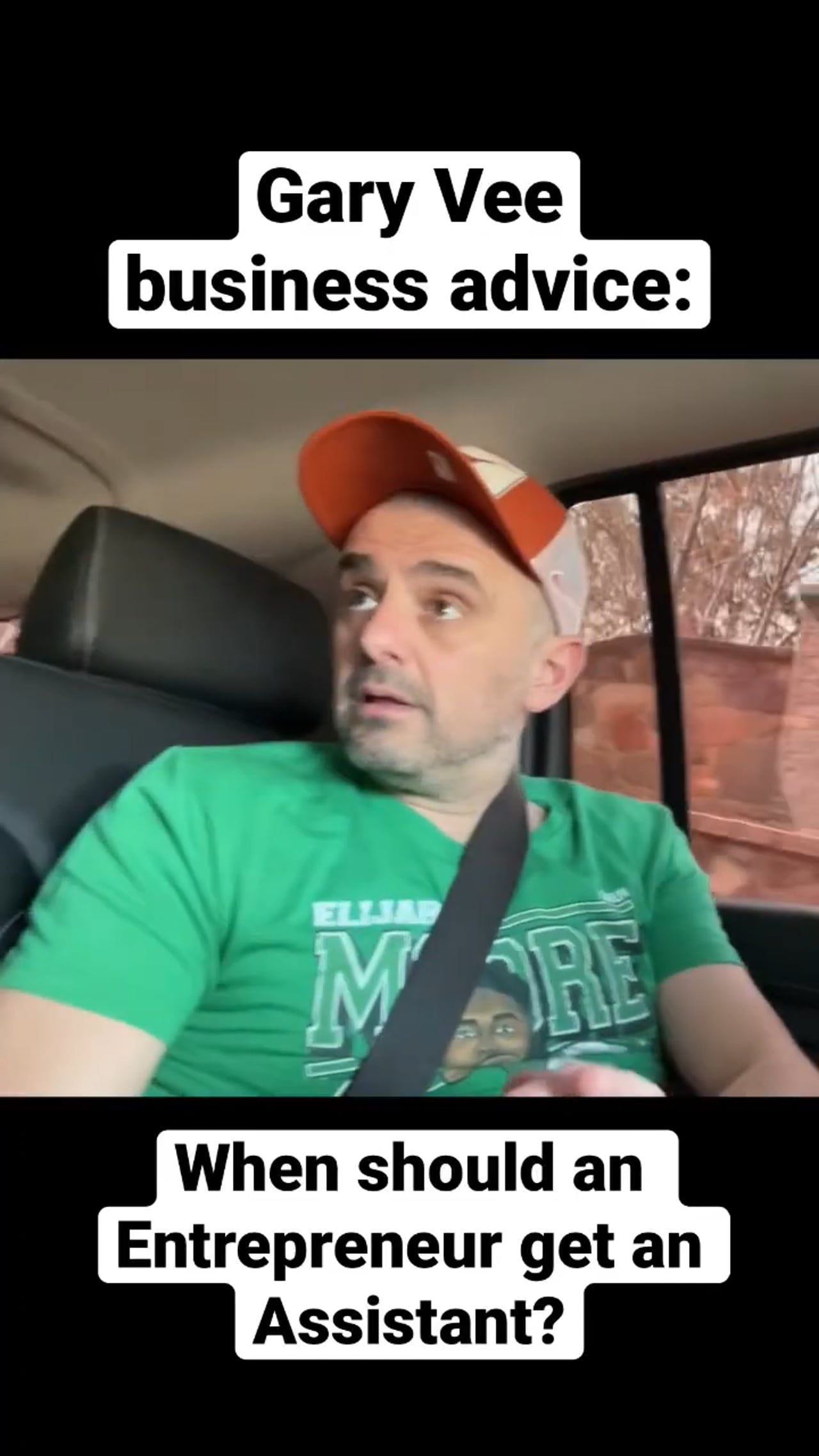 Gary Vaynerchuk on when an entrepreneur should get an assistant