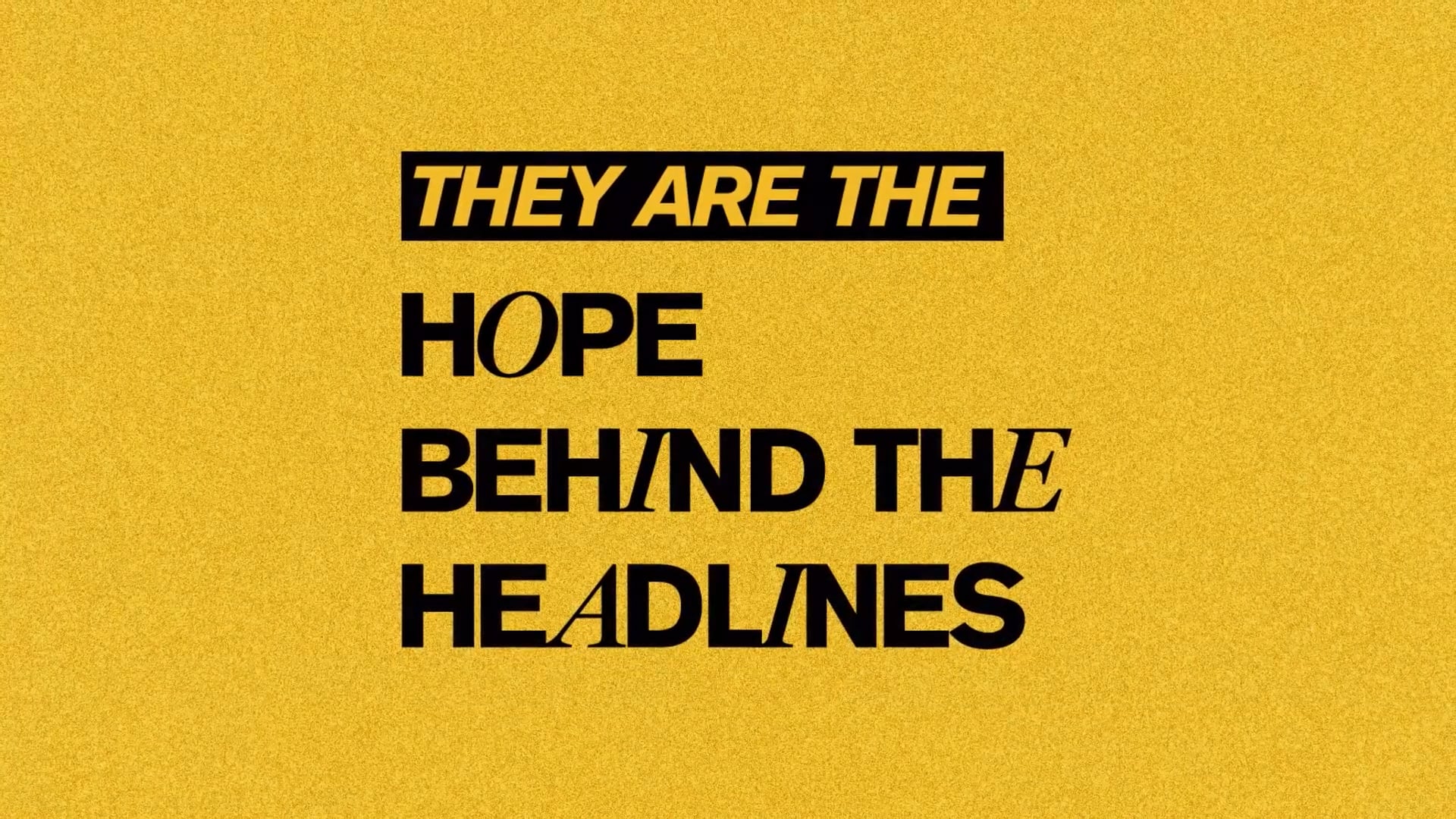 IRC - Hope Behind the Headlines