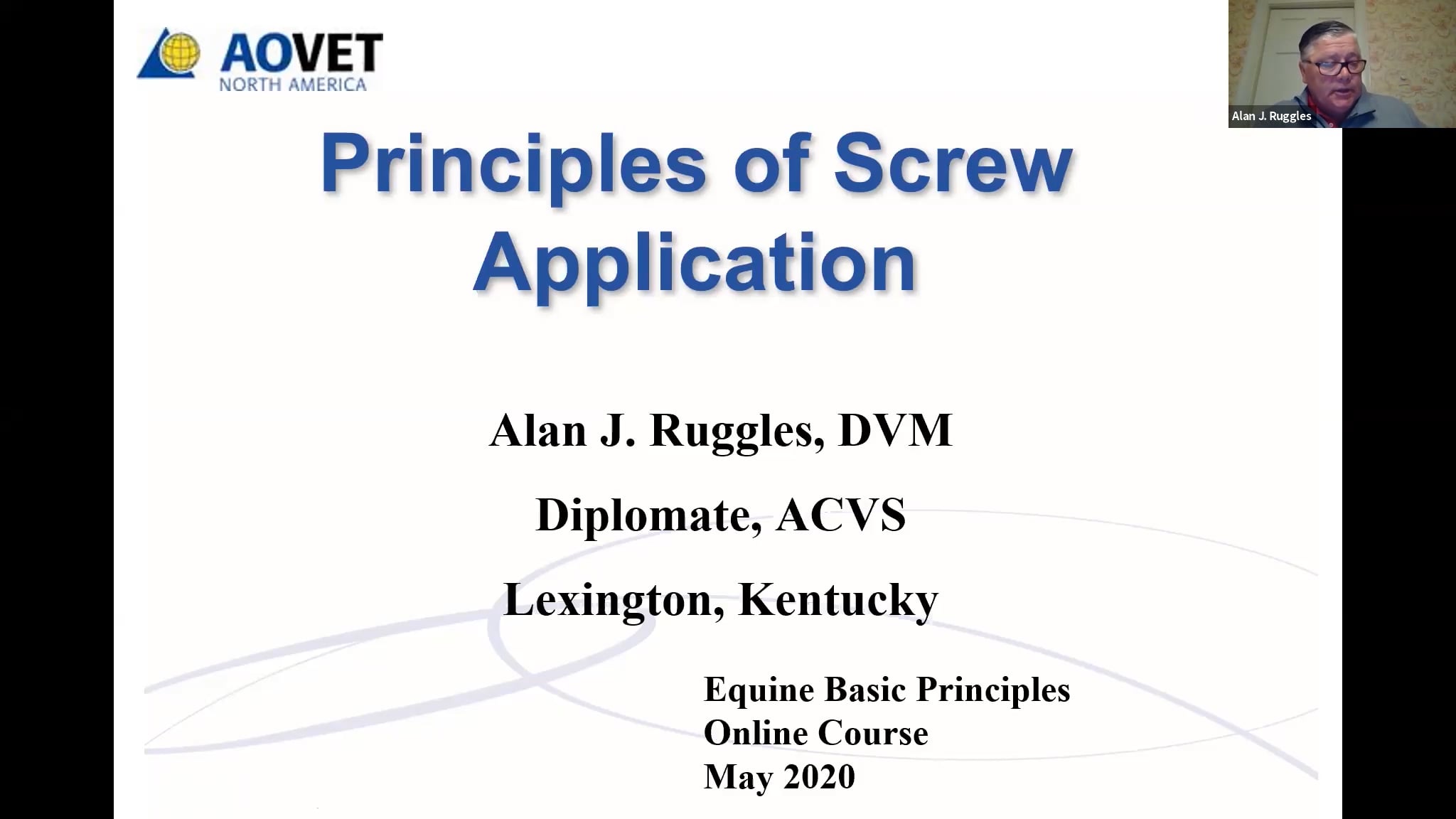 Lección 5 - Principles of Screw Applications (Alan Ruggles) on Vimeo