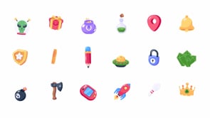 125 Game Animated Icons, an Icon by Vectors Market (Thumbnail 2 of 7)