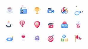 Entertainment Animated Icons, an Icon by Vectors Market (Thumbnail 2 of 7)