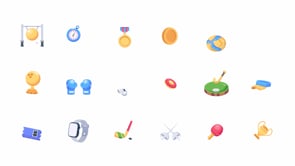 Olympic Animated Icons, an Icon by Vectors Market (Thumbnail 2 of 7)