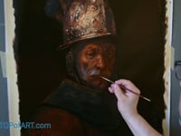 Rembrandt: The man in the golden helmet : the true and original
