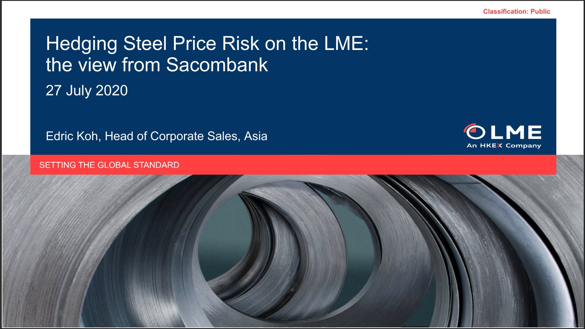Hedging Steel Price Risk the view from 27 July 2020 on Vimeo