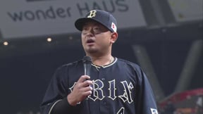 バファローズ・森友哉選手ヒーローインタビュー 3月31日 埼玉西武ライオンズ 対 オリックス・バファローズ